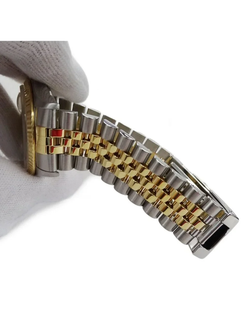 Rolex Datejust T Watch Automatic Winding at Stainless Steel Gold YG Combination